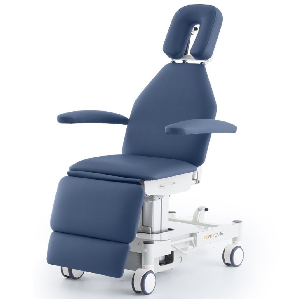 Pacific Medical Procedure Chair Electric Navy Blue
