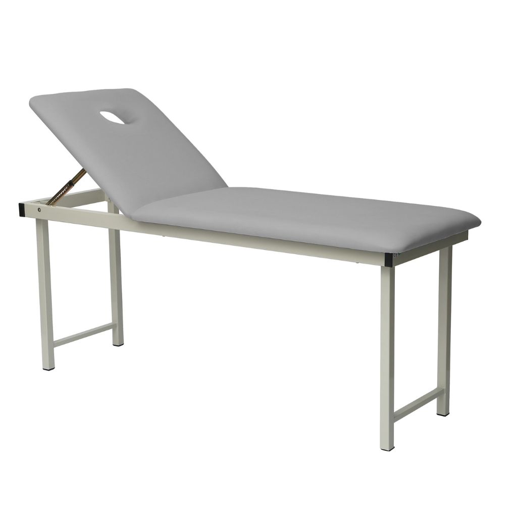 Pacific Medical Fixed Height Free Standing Table Grey With Facehole