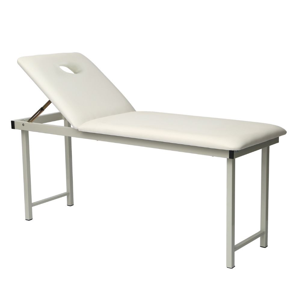 Pacific Medical Fixed Height Free Standing Table White With Facehole