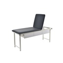 Pacific Medical Fixed Height Free Standing Table 3 Drawer Black No Facehole