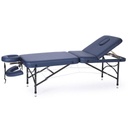 Pacific Medical 3 Section Portable Massage Table Navy Blue