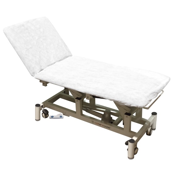 Pacific Medical Bed Sheets Non-Woven White 40gsm PP 2000x750mm Carton of 100