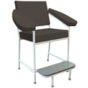 Pacific Medical Blood Collection Chair Black