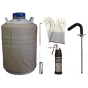 Pacific Medical Cryotherapy Package Includes Nitrospray 300ml, Dewar 20 Litre, Extractor & Gloves