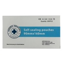 Pacific Medical Self Sealing Autoclave Pouch 90x160mm Box of 200