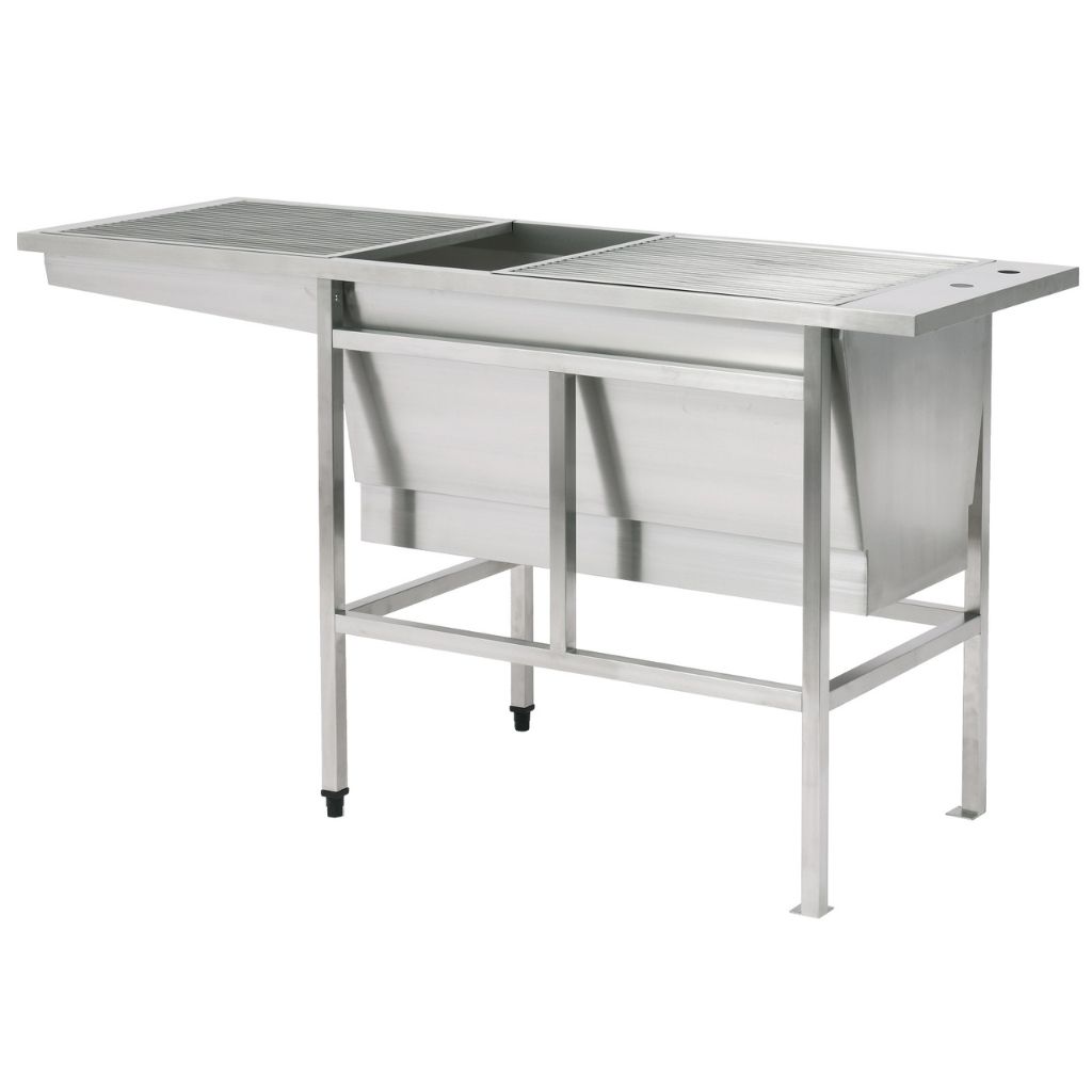 Pacific Medical Stainless Steel Deep Wash Tub