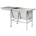 Pacific Medical Stainless Steel Deep Wash Tub