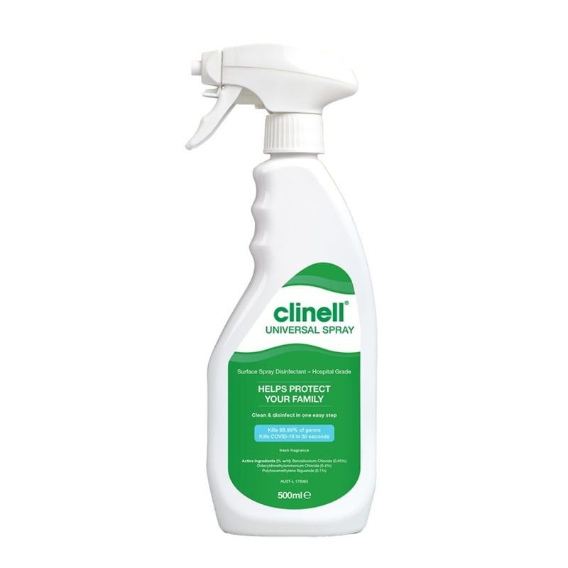 Clinell Universal Disinfectant Hospital Grade Spray 500ml