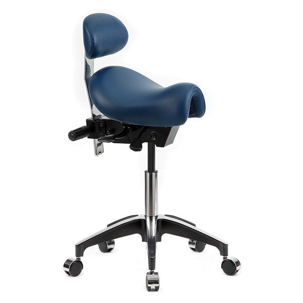 Winbex Ascot Standard Saddle Seat With Back Navy Blue