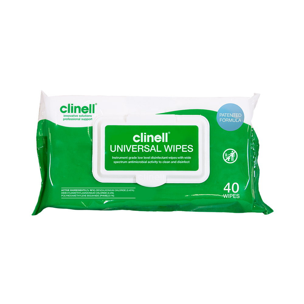 Clinell Universal Wipes Pack Of 40