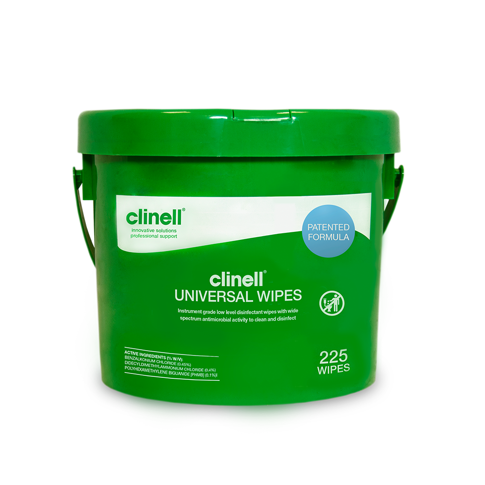 Clinell Universal Wipes Bucket Of 225
