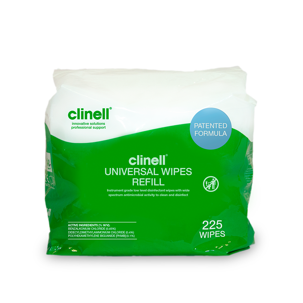 Clinell Universal Wipes Refill Of 225