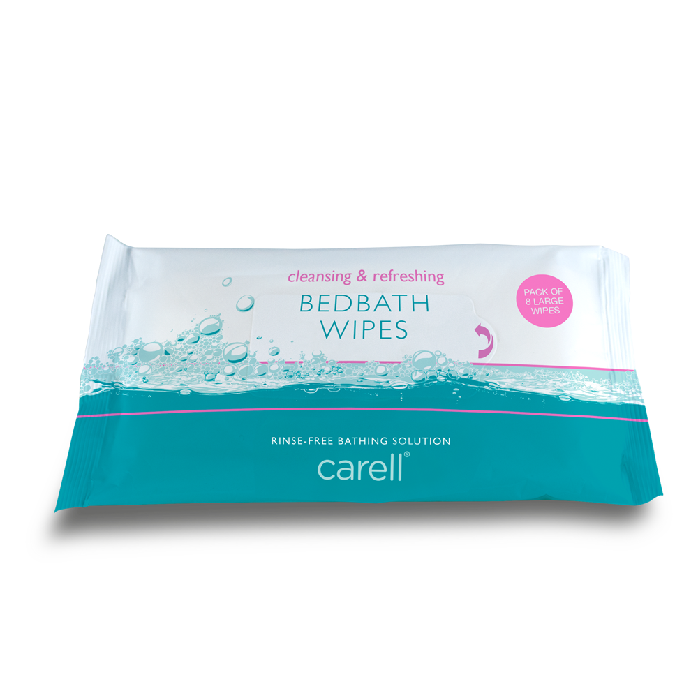 Carell Bedbath Wipes Pack Of 8