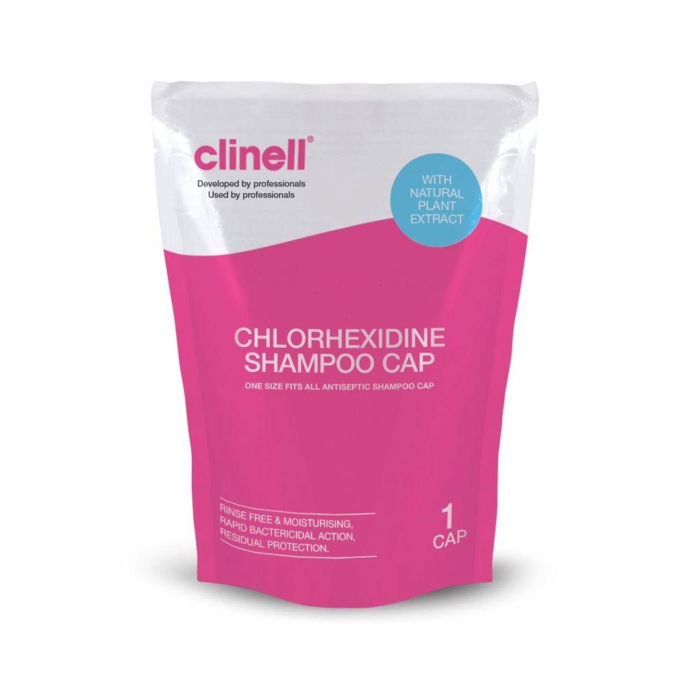 Clinell Chlorhexidine Shampoo Cap