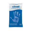 Clinell Antibacterial Handwipes Singles Pack of 100