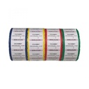 Printex Steam Process Indicator Double Adhesive Batch Labels White Roll Of 700