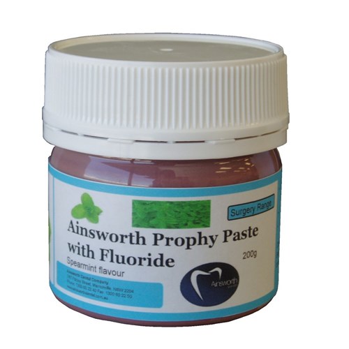 Ainsworth Prophylaxis Paste Spearmint Fluoride 200g