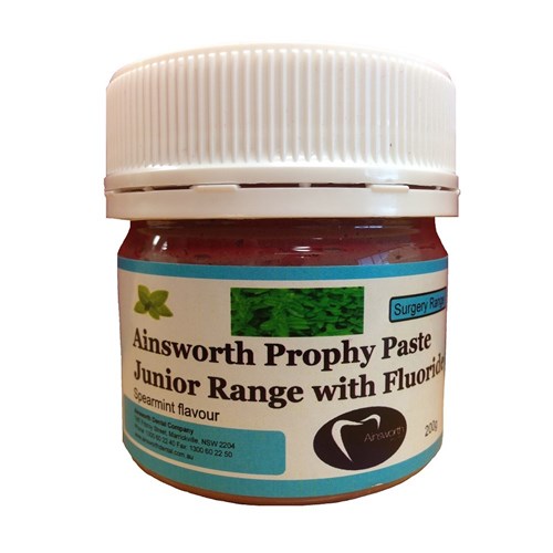 Ainsworth Prophylaxis Paste Junior Spearmint Fluoride