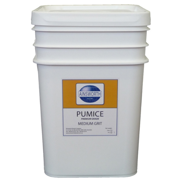 Ainsworth Pumice Medium Grit 20kg Pail
