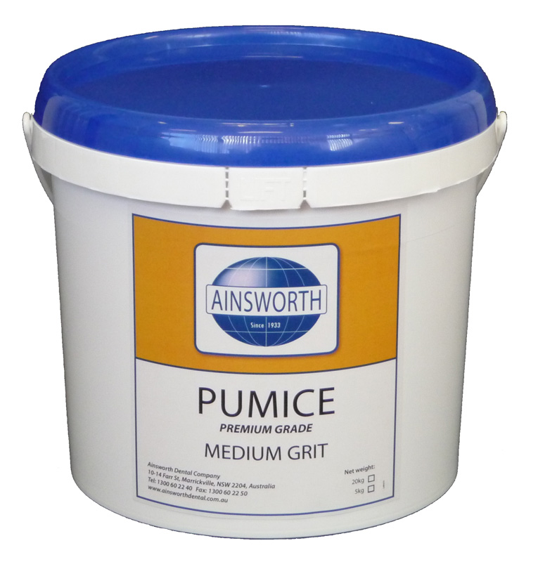 Ainsworth Pumice Medium Grit 5kg Pail