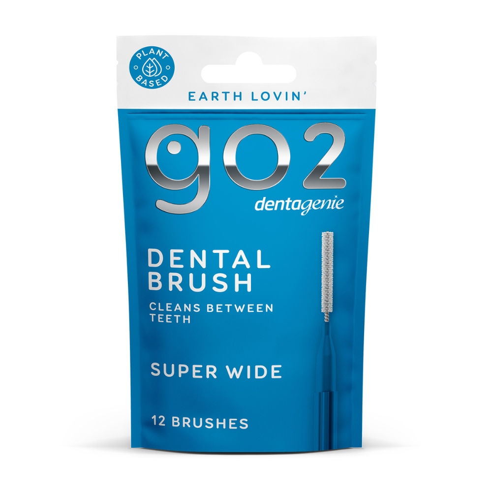 GO2 Dentagenie Dental Brush Super Wide Pack Of 12