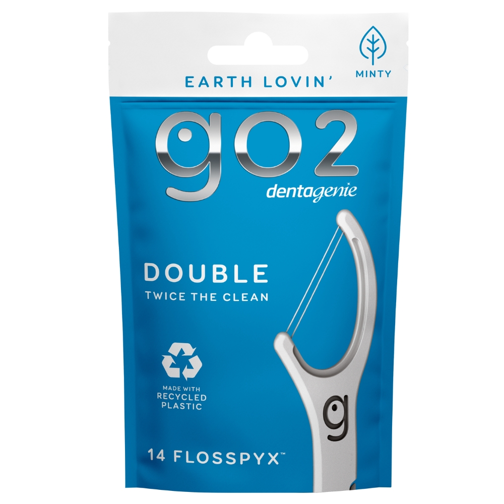 GO2 Dentagenie Travel Pack Double Pack Of 14
