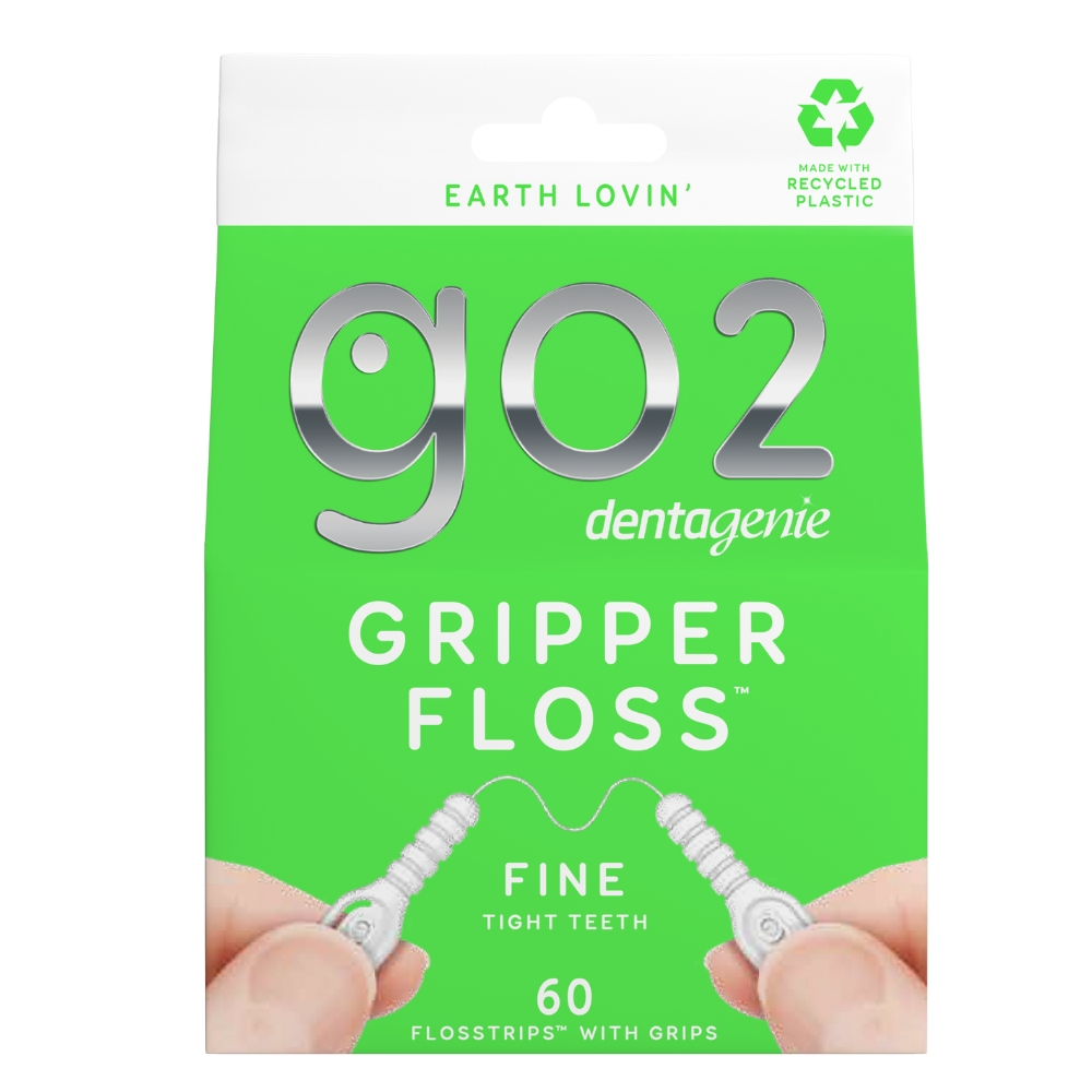 GO2 Dentagenie Gripper Floss Fine Pack Of 60