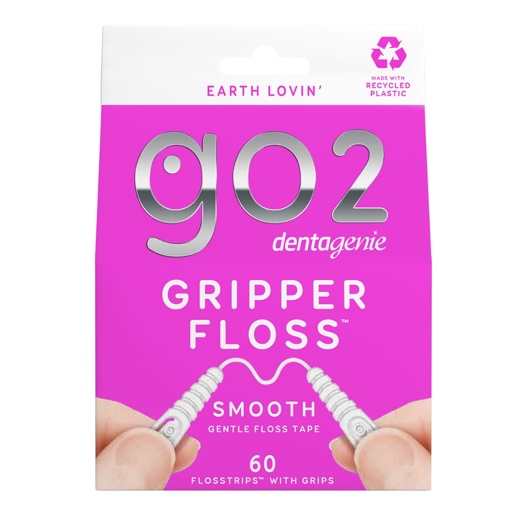 GO2 Dentagenie Gripper Floss Smooth Pack Of 60
