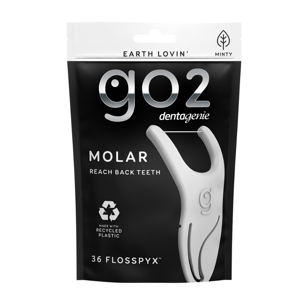 GO2 Dentagenie Flosspyx Molar Pack Of 36