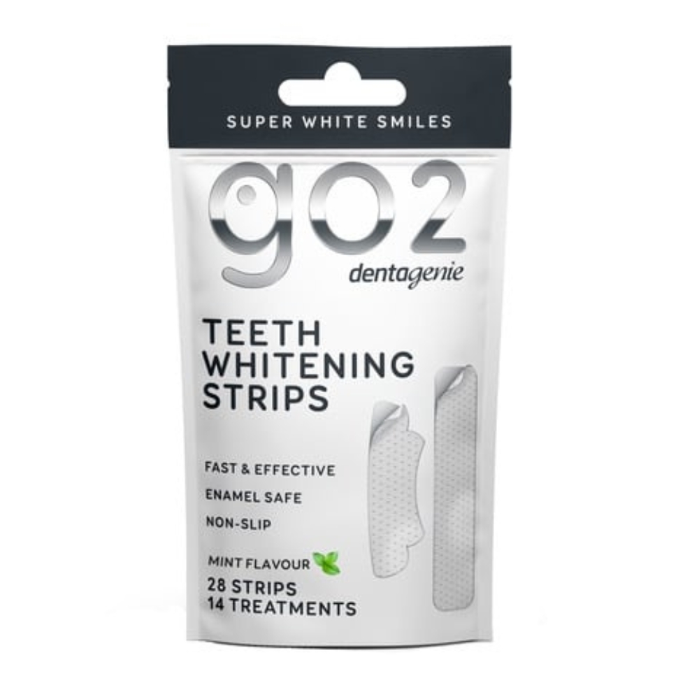 GO2 Dentagenie Whitening Strips Pack Of 28