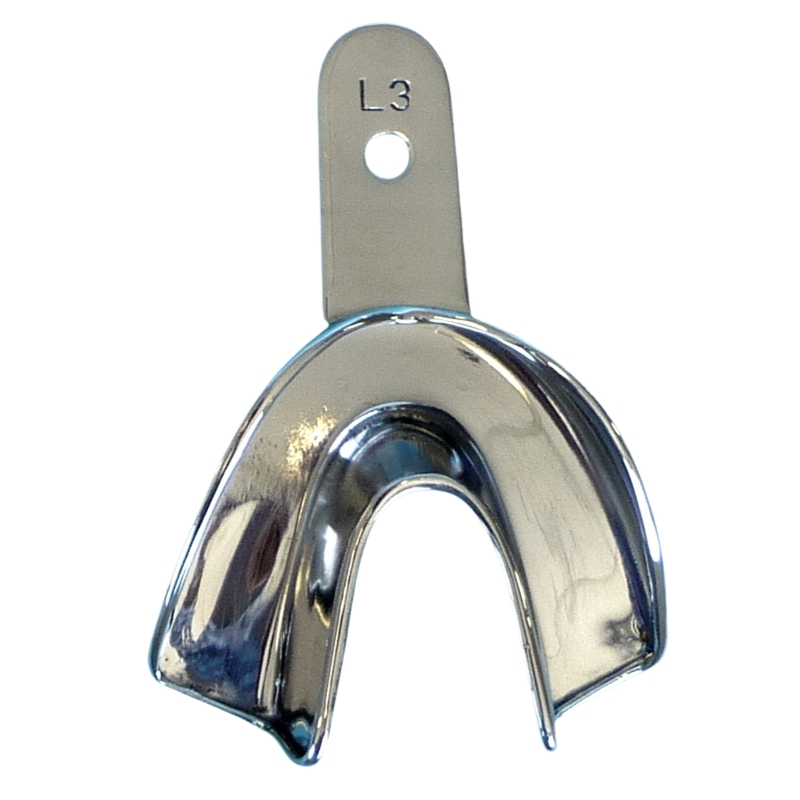 Ainsworth Impression Tray Stainless Steel Solid Large Lower
