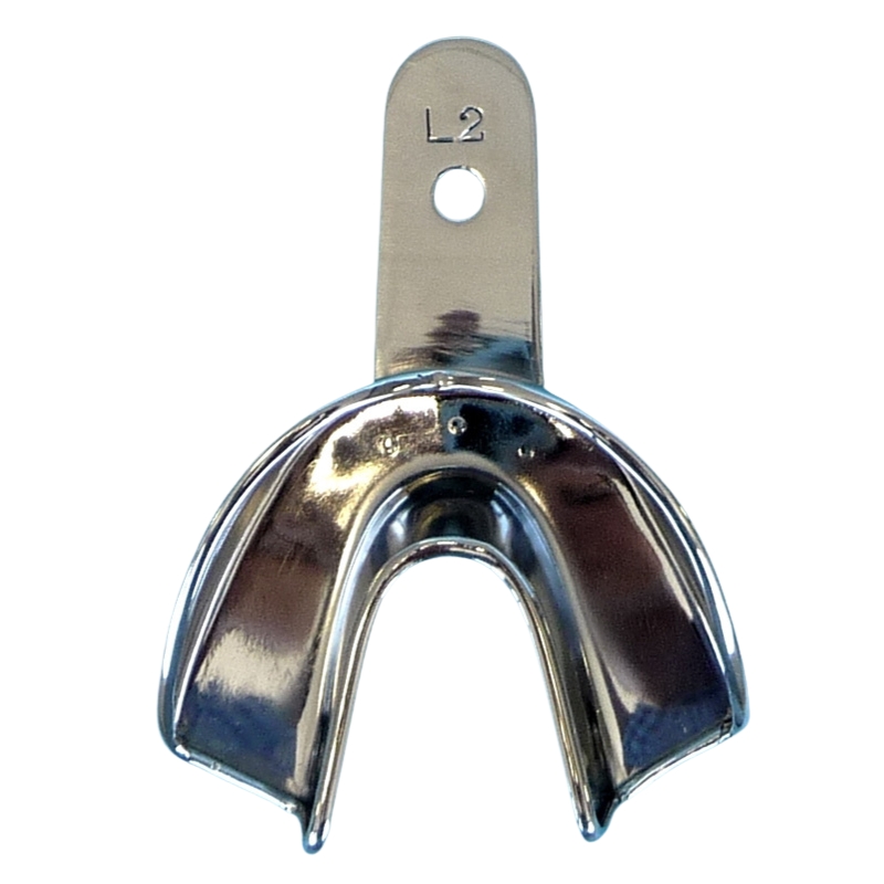 Ainsworth Impression Tray Stainless Steel Solid Medium Lower