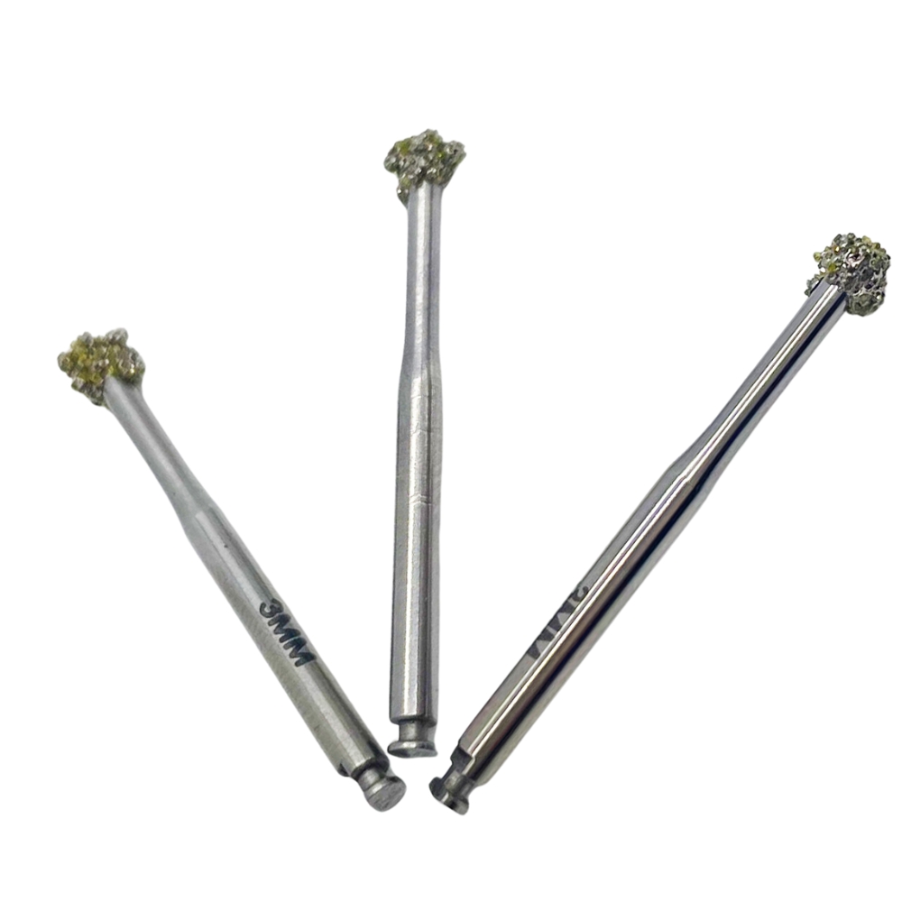 EthOss Degranulation Bur Refill Pack 2.5mm Pack Of 3