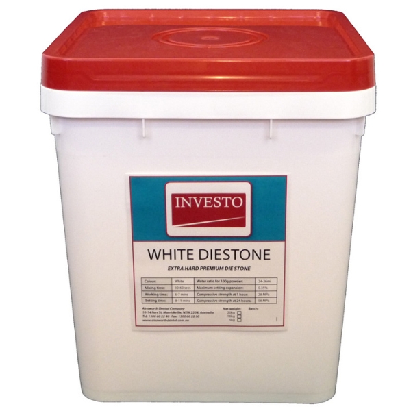 Ainsworth Investo White Diestone 20kg Pail