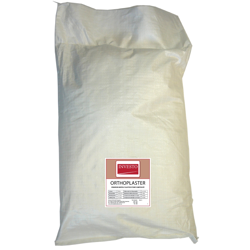Ainsworth Investo Orthodontic Plaster 20kg Bag
