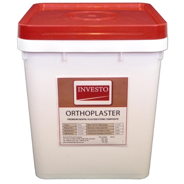 Ainsworth Investo Orthodontic Plaster 20kg Pail