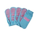 Haines SallySock Non-Slip Patient Socks Pink Grips Medium Carton Of 100 Pairs