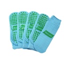 Haines SallySock Non-Slip Patient Socks Green Grips X-Large Carton Of 100 Pairs