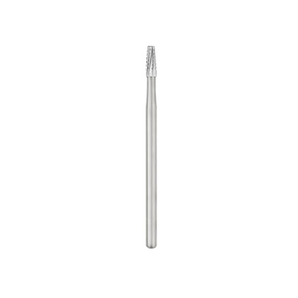 SS White Carbide Sterile Surgical Bur HP 702 016 Taper Fissure Flat End Cross Cut 65mm Pack Of 5