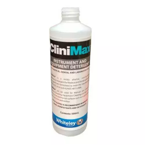 Whiteley Clinimax Instrument And Equipment Detergent Empty Bottle 500ml