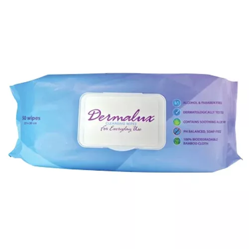 Whiteley Dermalux Cleansing Wipes