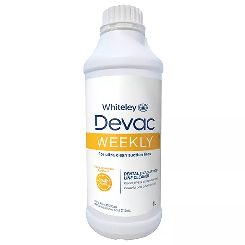 Whiteley Devac Weekly Dental Suction Line Cleaner 1 Litre