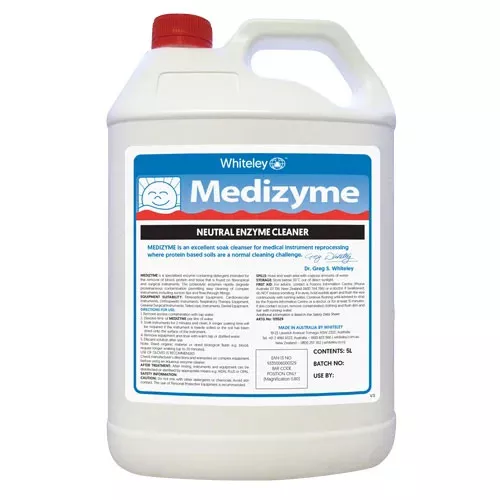 Whiteley Medizyme Neutral Enzyme Cleaner 5 Litres 