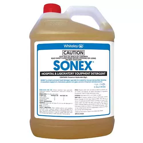 Whiteley Sonex Liquid Machine Equipment Detergent 5 Litres