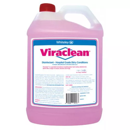 Whiteley Viraclean Hospital Grade Disinfectant 5 Litres