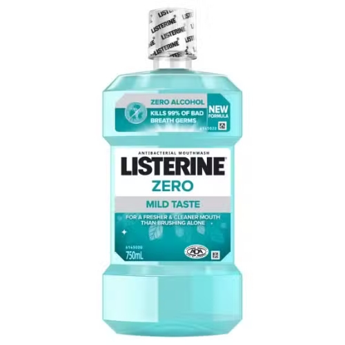 Listerine Zero Mouthwash 750ml