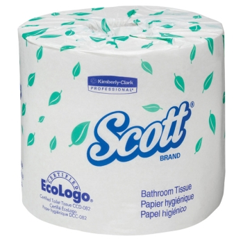 Scott Toilet Tissue 2 Ply 550 Sheets 10 X 11cm Rolls KC48040 Carton Of 40 Rolls