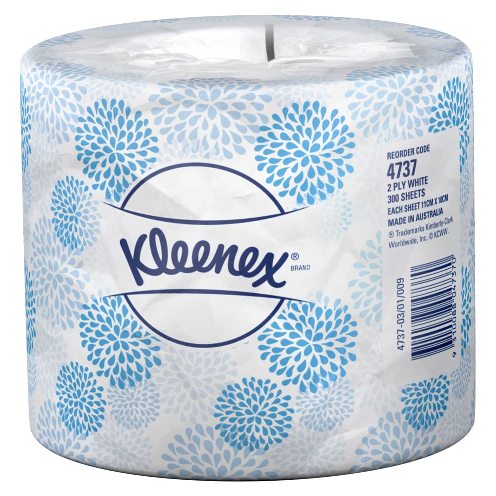 Kleenex Toilet Tissue Executive 2 Ply 300 Sheets KC4737 Carton Of 48 Rolls