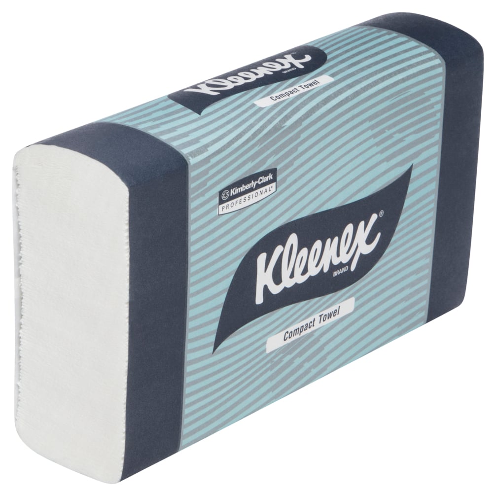 Kleenex Compact Hand Towels 29.5x19cm KC4440 Carton Of 24 Packs
