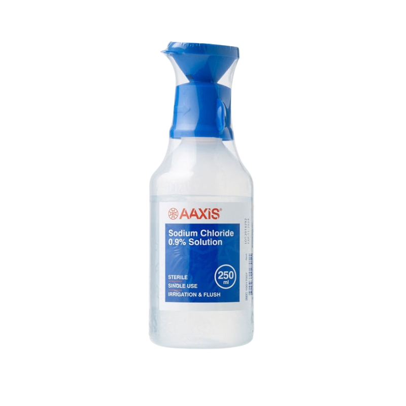 Aaxis Sodium Chloride 0.9% Solution 250ml